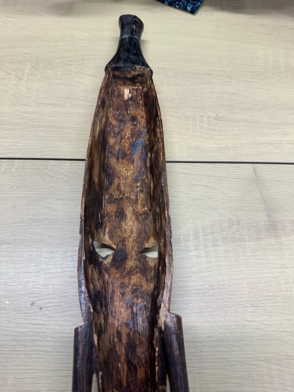 Vintage Handcrafted African Tribal Mask GUC